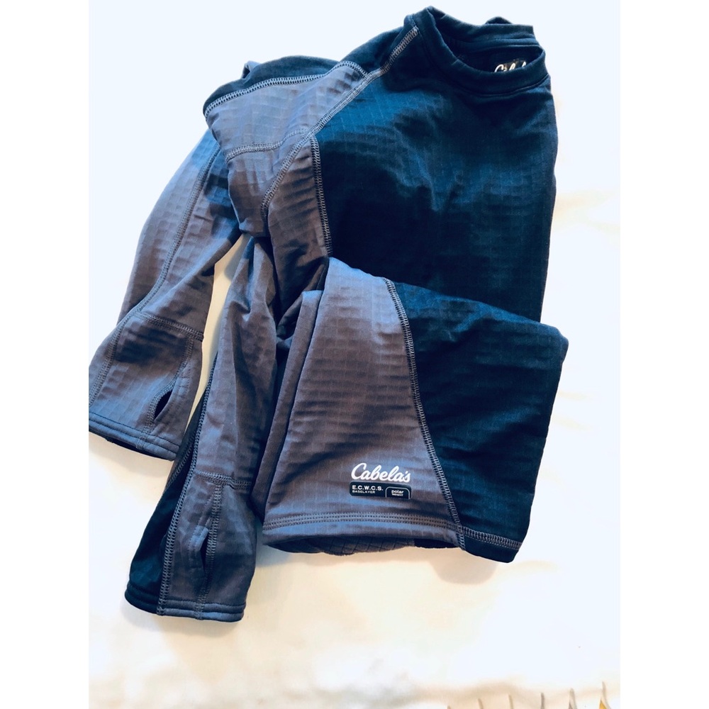 Cabela’s Mens Polar Weight Base Layer, Medium